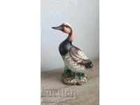 Porcelain duck with a height of 28 cm