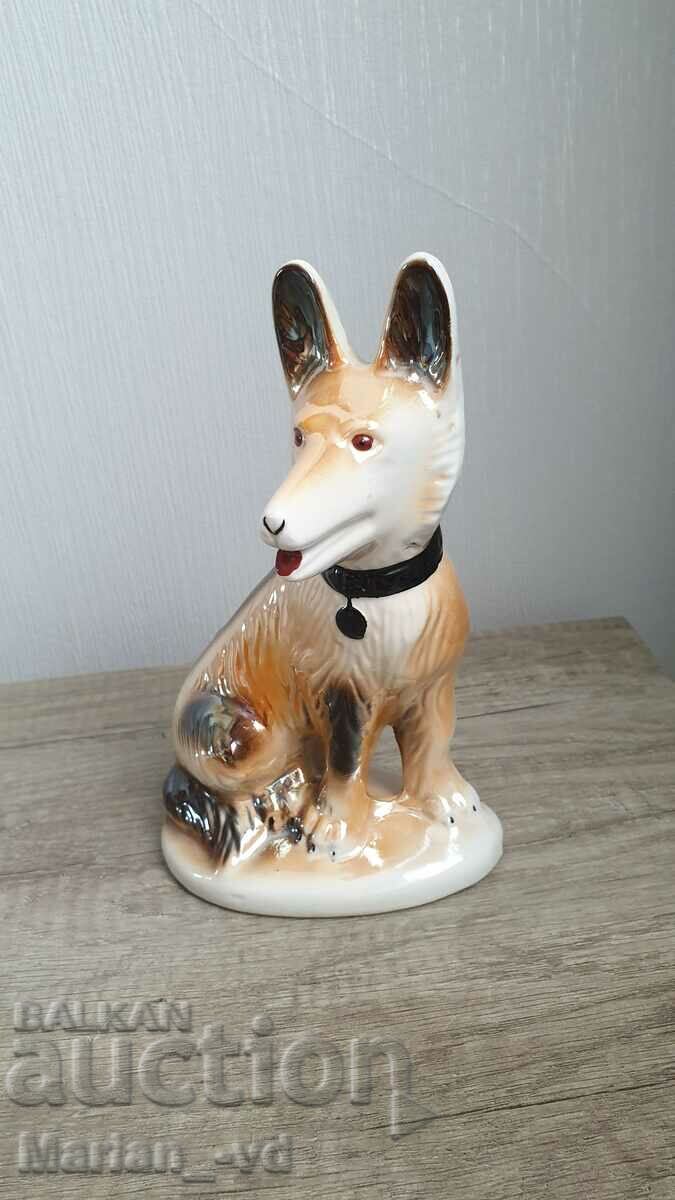 Porcelain figurine of a German Shepherd 20 cm made in Brazil - 6 Porcelain figurine of a German Shepherd 20 cm made in Brazil - 6