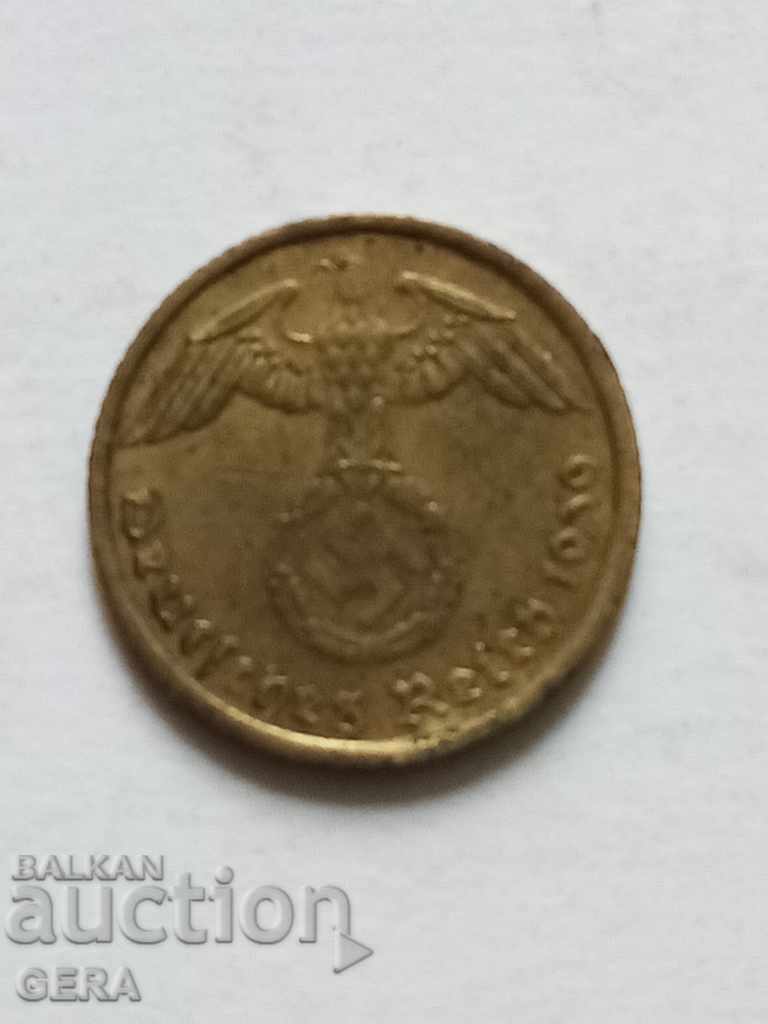 Germany 5 Pfen coin with price 6.00 BGN | € 3.07 Germany 5 Pfen coin with price 6.00 BGN | € 3.07