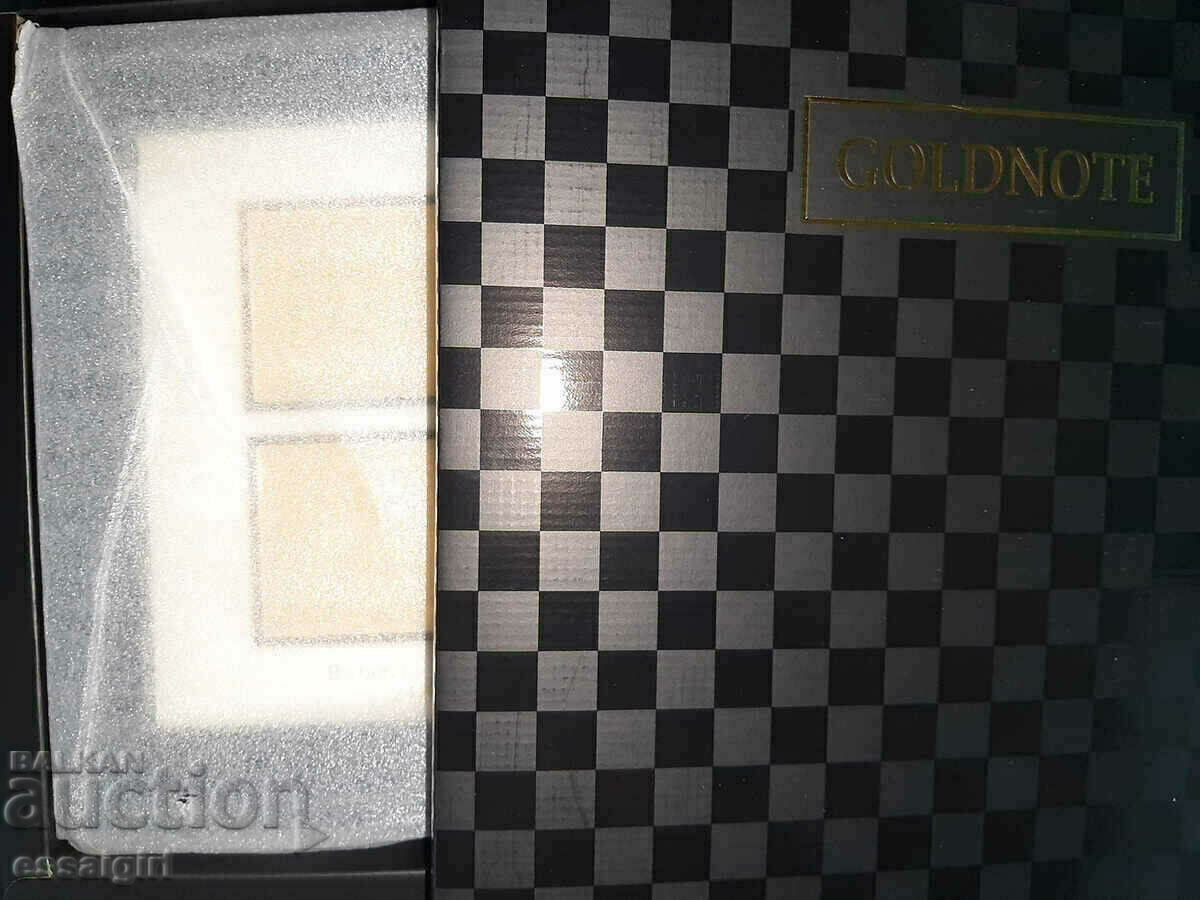 Delivery of BNB 100 LEVA 2003 "GOLD REPLICA" IN A FRAME Delivery of BNB 100 LEVA 2003 "GOLD REPLICA" IN A FRAME