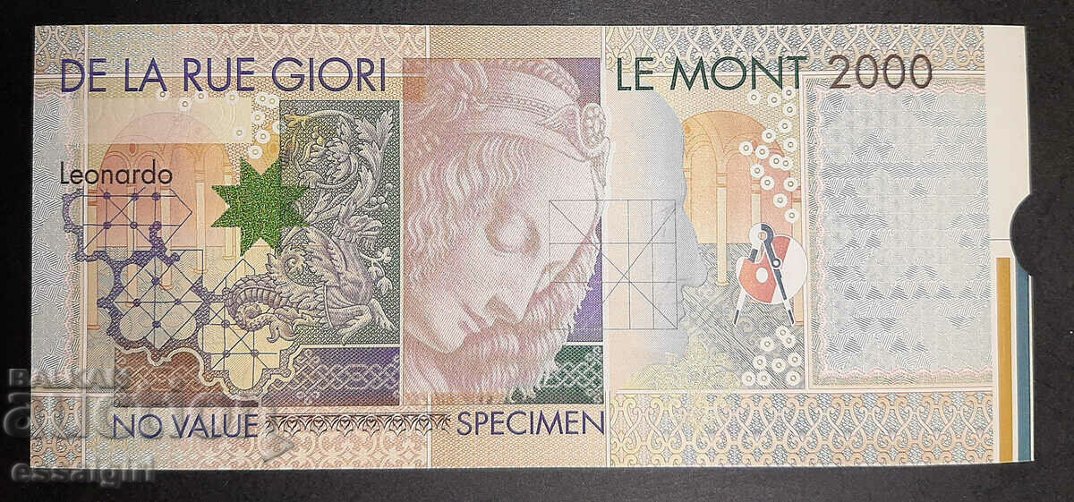 ENGLAND SAMPLE DE LA RUE GIORI SAMPLE BANKNOTE (2) with price 40.00 BGN | € 20.45 ENGLAND SAMPLE DE LA RUE GIORI SAMPLE BANKNOTE (2) with price 40.00 BGN | € 20.45