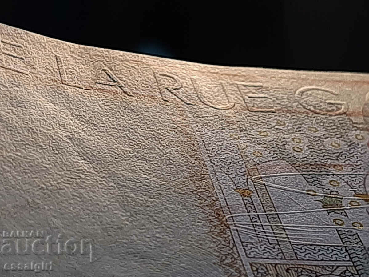 ENGLAND SAMPLE DE LA RUE GIORI SAMPLE BANKNOTE (2) - 5 ENGLAND SAMPLE DE LA RUE GIORI SAMPLE BANKNOTE (2) - 5