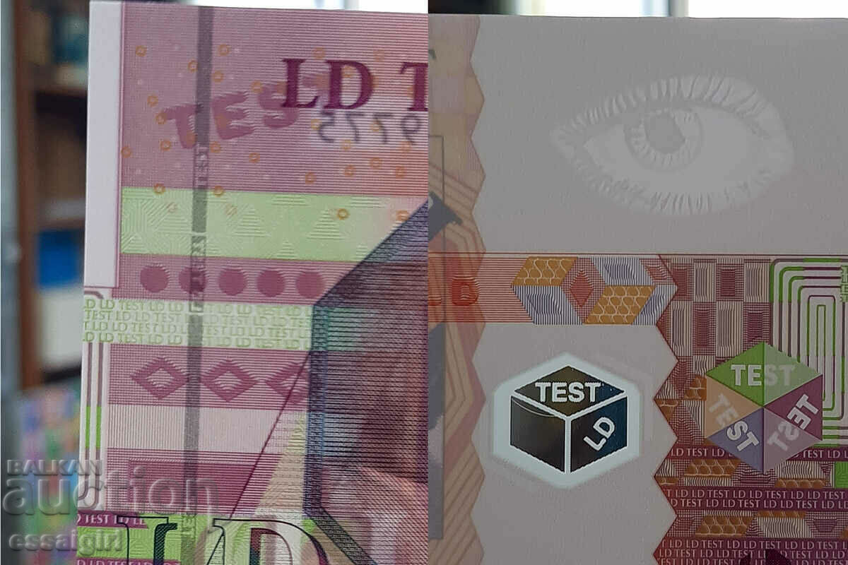 Auction ENGLAND DE LA RUE PROOF POLYMER BANKNOTE (1) Auction ENGLAND DE LA RUE PROOF POLYMER BANKNOTE (1)