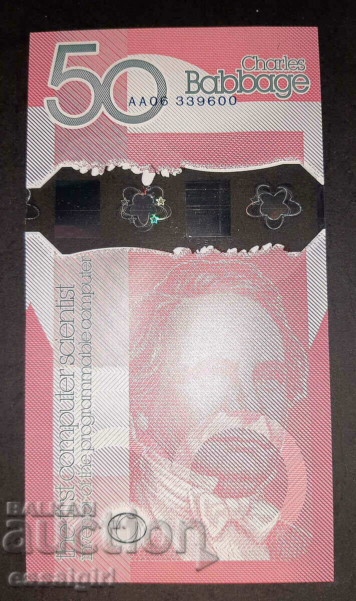 ENGLAND DE LA RUE PROOF POLYMER BANKNOTE (3) with price 60.00 BGN | € 30.68