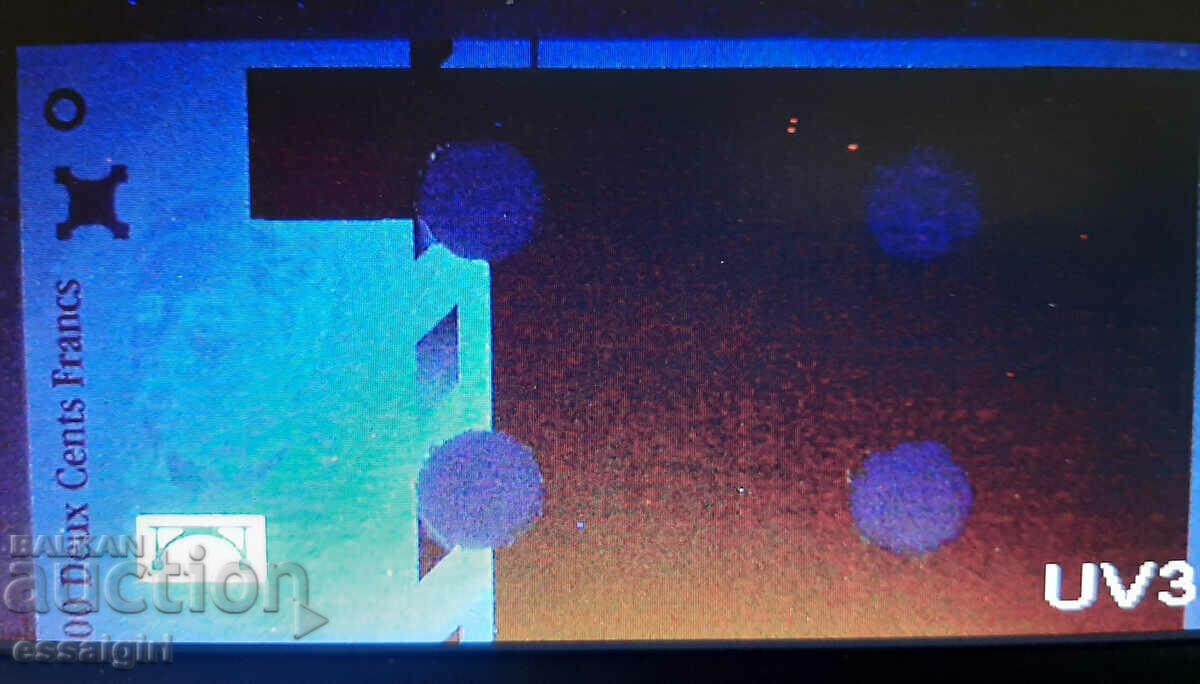 FRANCE 200 FRANC 1996 SAMPLE BANKNOTE - SPECIMEN - 5 FRANCE 200 FRANC 1996 SAMPLE BANKNOTE - SPECIMEN - 5