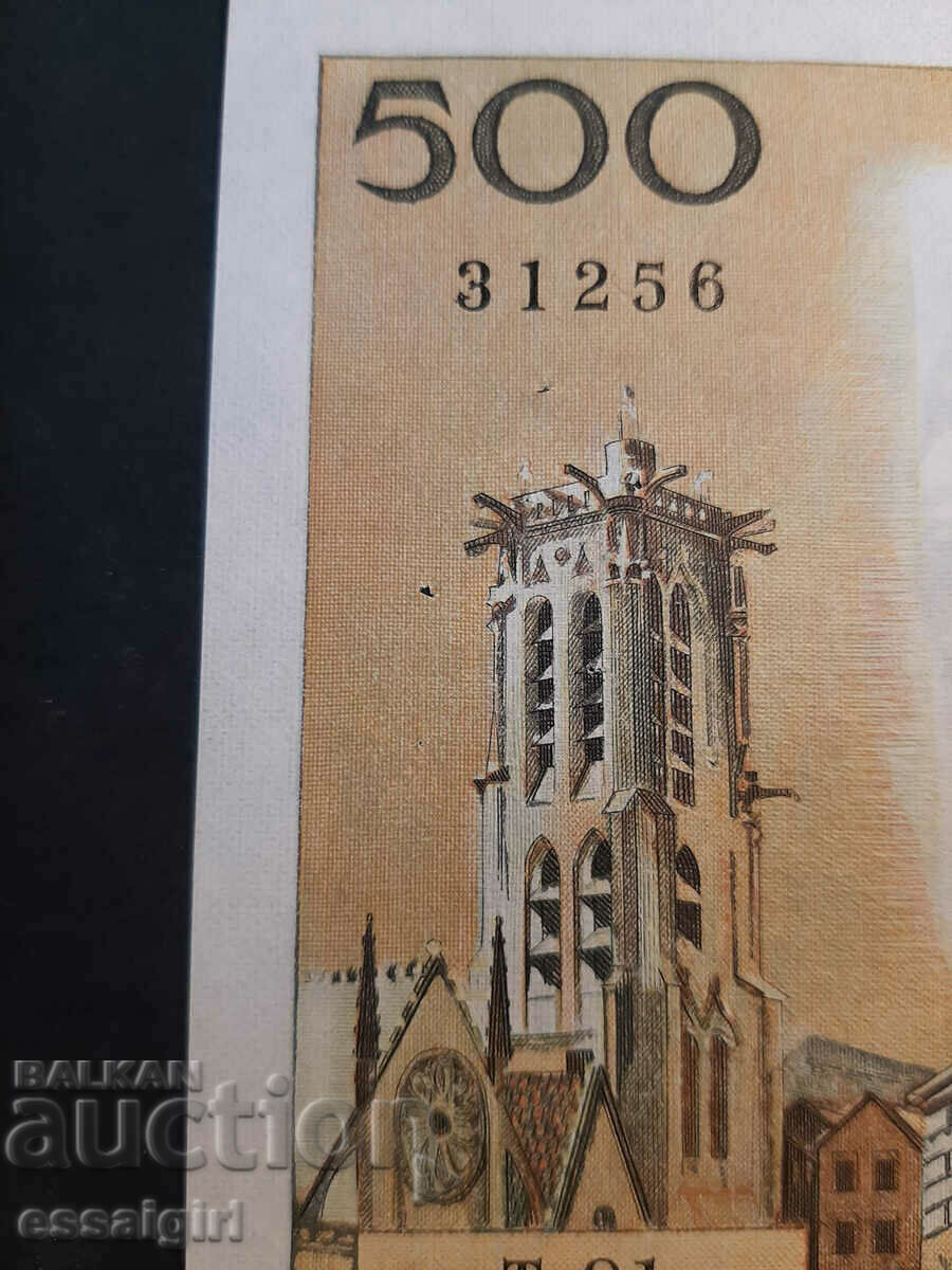 Auction FRANCE 500 FRANC 3-11-1977 BLAISE PASCAL aUNC Auction FRANCE 500 FRANC 3-11-1977 BLAISE PASCAL aUNC