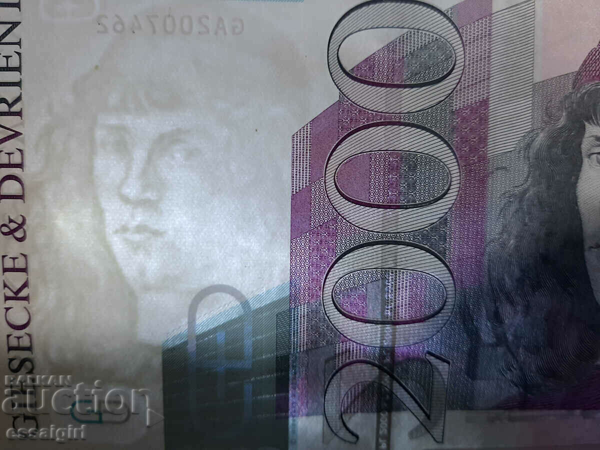 Delivery of GERMANY GIESECKE & DEVRIENT TRIAL BANKNOTE (2) Delivery of GERMANY GIESECKE & DEVRIENT TRIAL BANKNOTE (2)