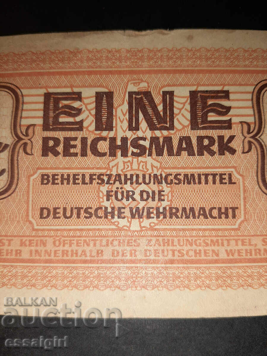Delivery of GERMANY VSV BANKNOTE OF WERHAMAHT 1 RM 1942 Delivery of GERMANY VSV BANKNOTE OF WERHAMAHT 1 RM 1942