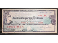 SUA 50 USD P.CHEQUE AMEX SPECIMEN UNC (1)