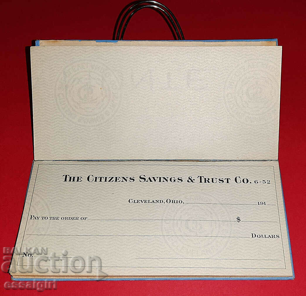 USA UNUSED CITIZENS CHECKBOOK with price 35.00 BGN | € 17.90 USA UNUSED CITIZENS CHECKBOOK with price 35.00 BGN | € 17.90