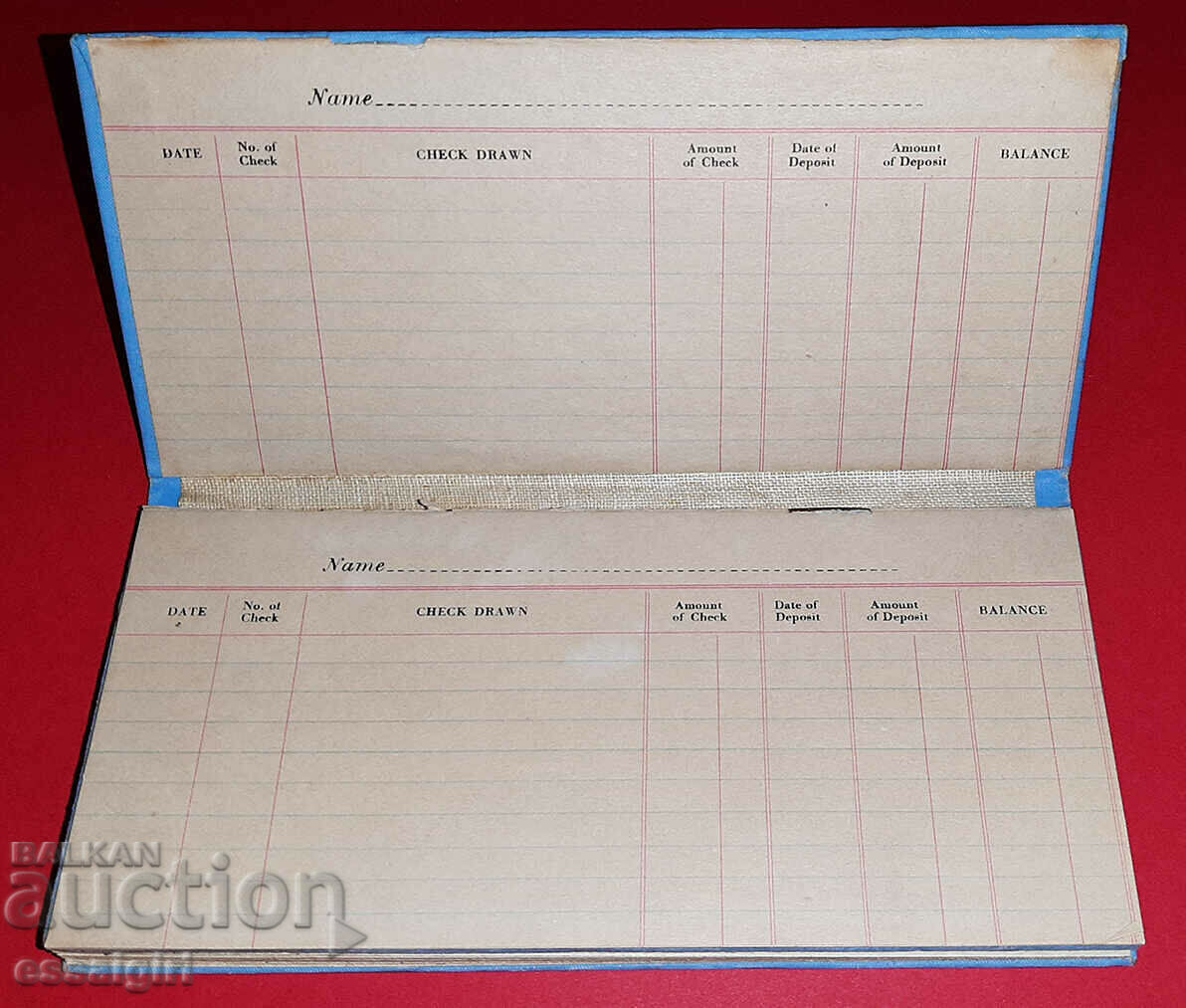 Auction USA UNUSED CITIZENS CHECKBOOK Auction USA UNUSED CITIZENS CHECKBOOK