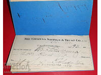 USA UNUSED CITIZENS CHECKBOOK