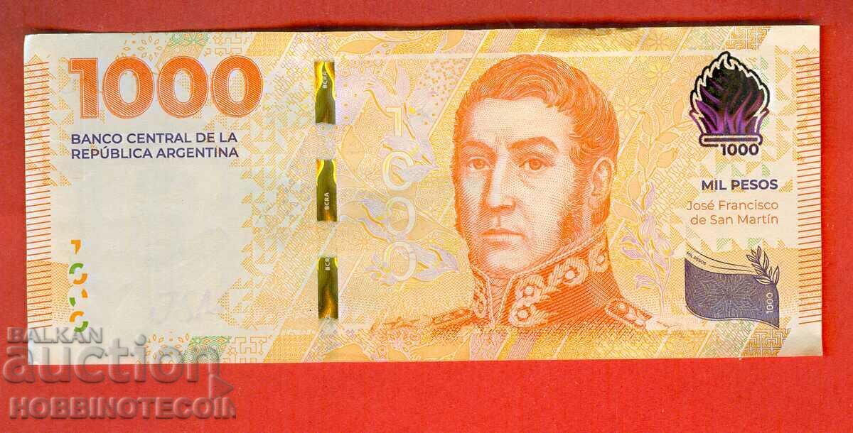 ARGENTINA ARGENTINA 1 000 1000 Pesos emisiune 2023 litera C cu preț € 3.49 | 6.83 BGN ARGENTINA ARGENTINA 1 000 1000 Pesos emisiune 2023 litera C cu preț € 3.49 | 6.83 BGN