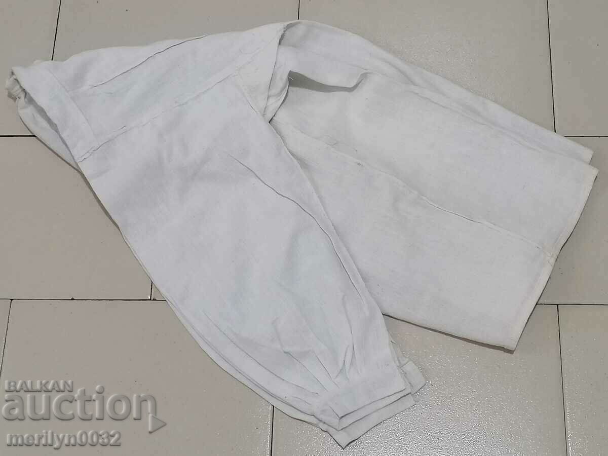 Old men's kenar shirt, costume, waistcoat, sash - 7