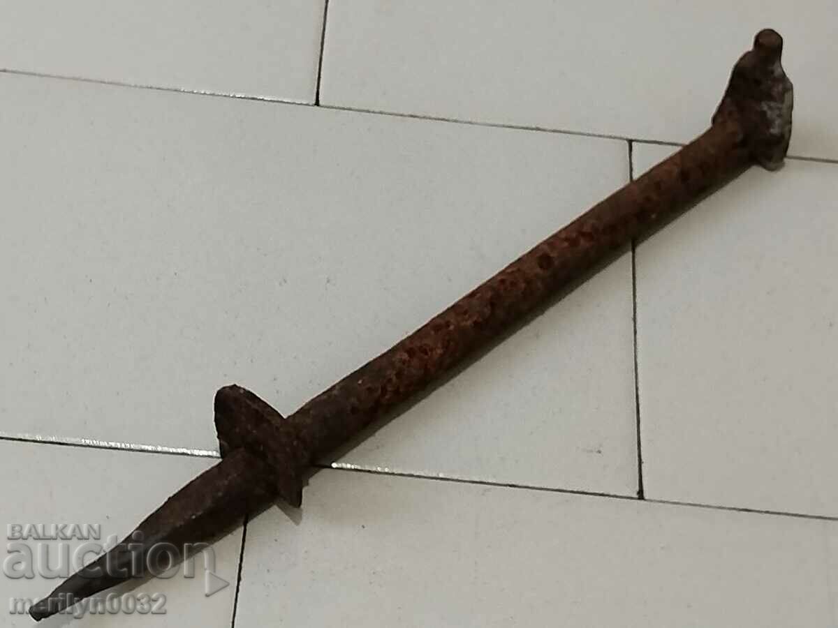 Delivery of Old coppersmith's anvil for hammering copper