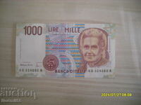 ITALY - 1000 LIRES 1990