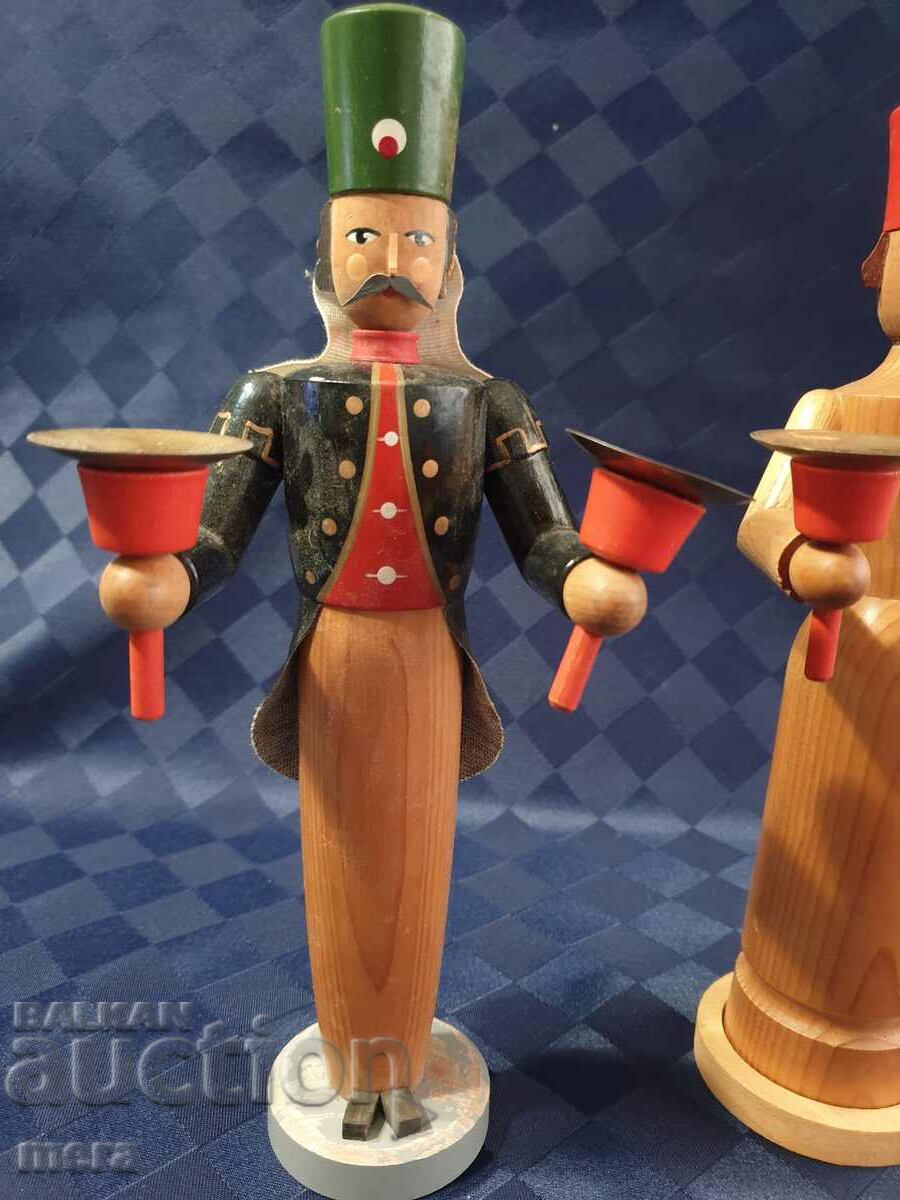 Lichterengel & Bergman collectible wooden figures with price 65.00 BGN | € 33.23