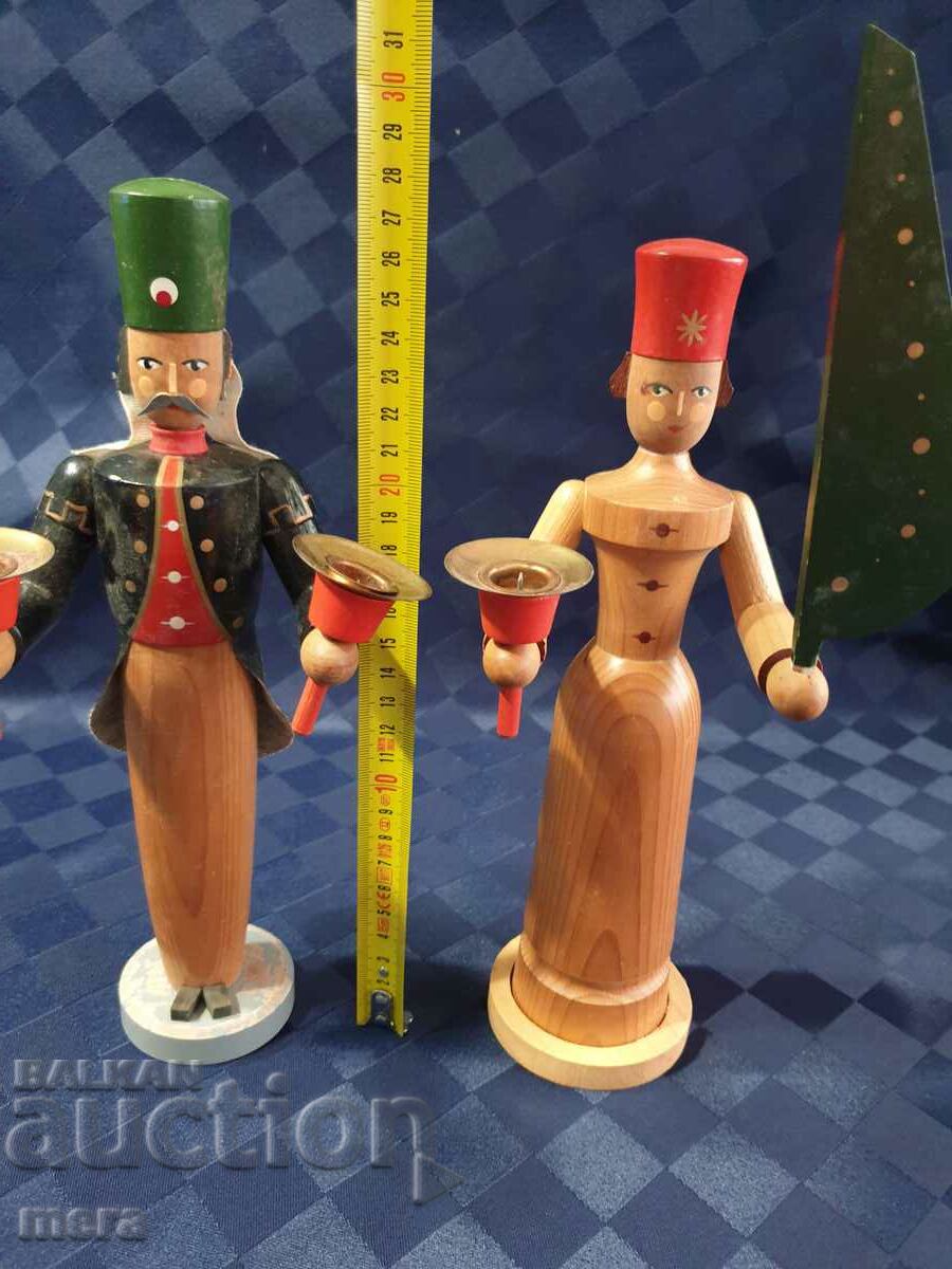 Lichterengel & Bergman collectible wooden figures - 5