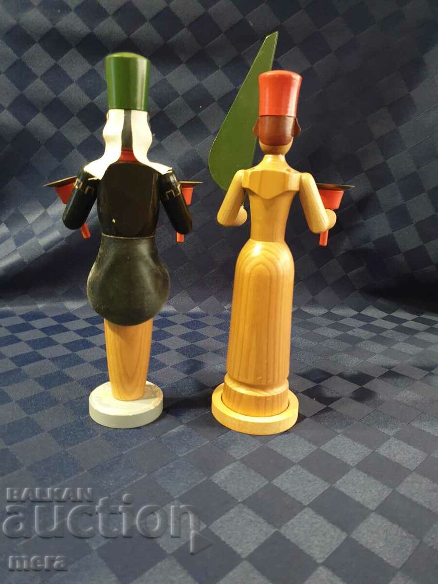 Lichterengel & Bergman collectible wooden figures - 6