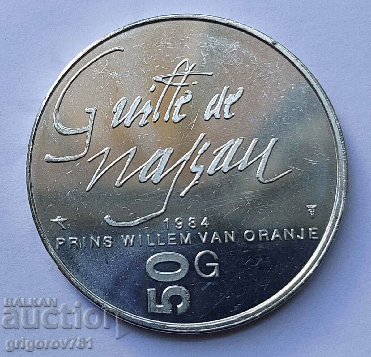 50 guldeni de argint Olanda 1984 - Moneda de argint #2
