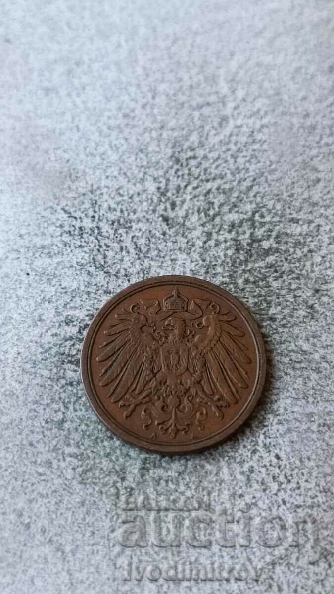 Germany 2 Reichspfenning 1910 A with price 1.65 BGN | € 0.84 Germany 2 Reichspfenning 1910 A with price 1.65 BGN | € 0.84