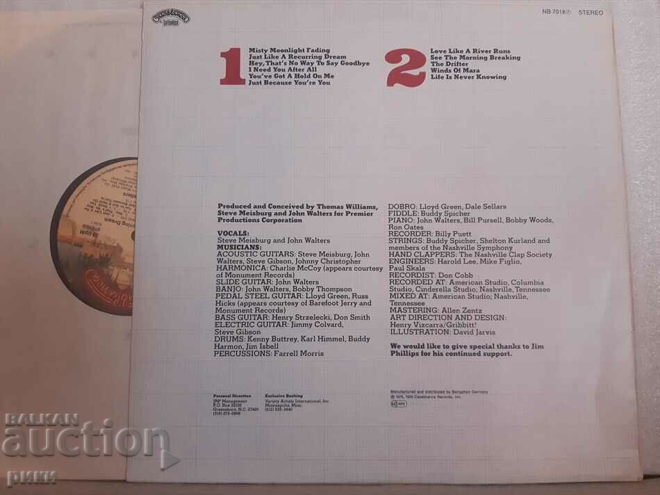 Meisburg & Walters – Just Like A Recurring Dream - 1976 with price 18.00 BGN | € 9.20 Meisburg & Walters – Just Like A Recurring Dream - 1976 with price 18.00 BGN | € 9.20