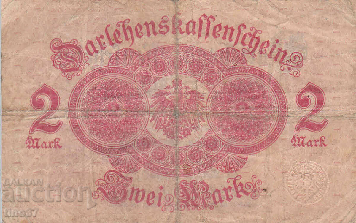 Auction  tino37- GERMANY - 2 STAMPS - 1914