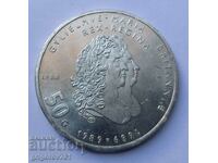 50 Guilder Silver Netherlands 1988 - Ασημένιο νόμισμα #3