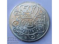 50 Guilder Silver Netherlands 1993 - Silver Coin #9