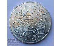 50 Guilder Silver Netherlands 1993 - Ασημένιο νόμισμα #9