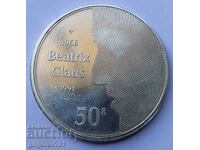 50 Guilder Silver Netherlands 1991 - Silver Coin #10