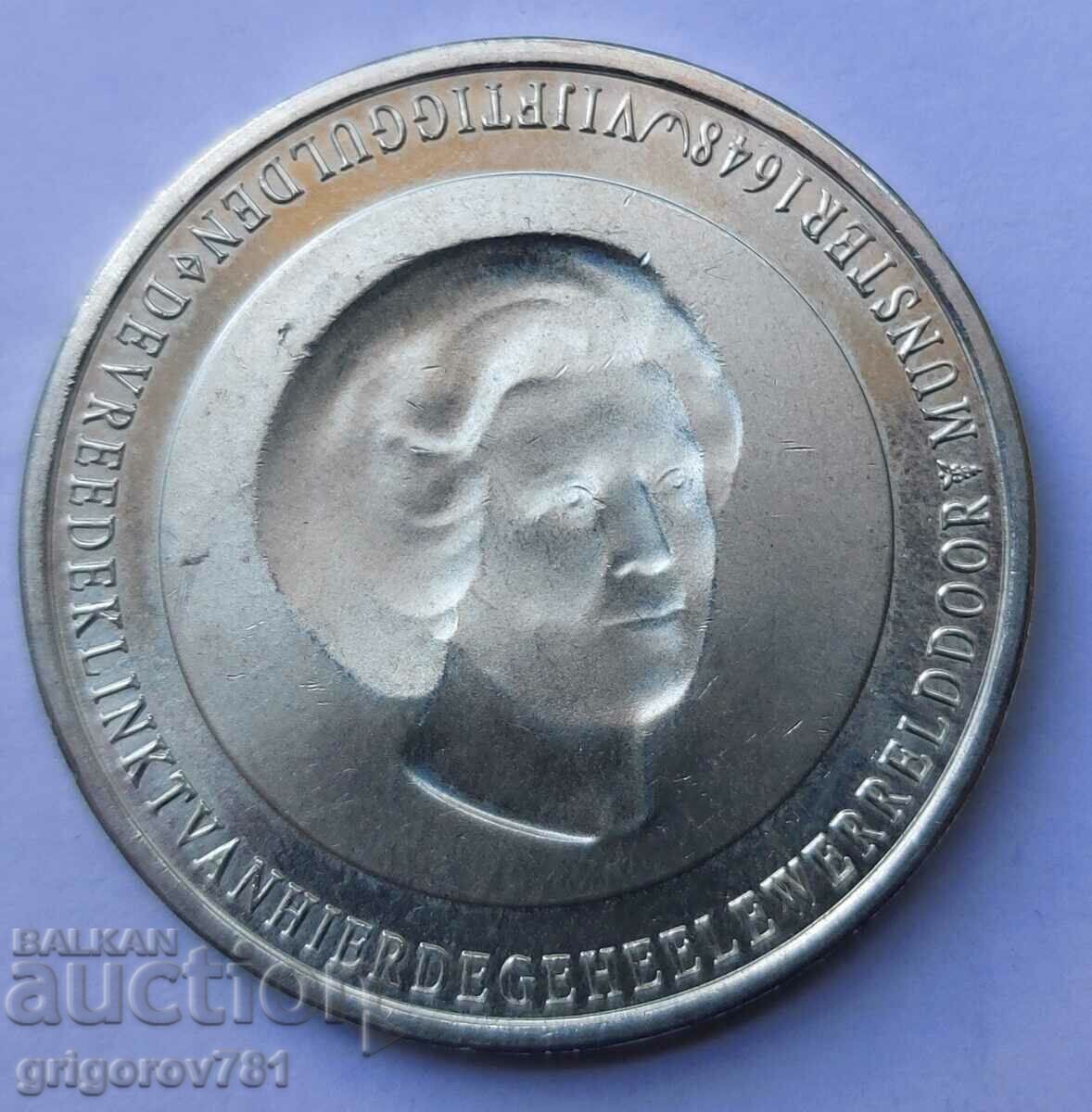 50 Guilder Silver Netherlands 1998 - Ασημένιο νόμισμα #12 με τιμή € 43.46 | 85.00 BGN 50 Guilder Silver Netherlands 1998 - Ασημένιο νόμισμα #12 με τιμή € 43.46 | 85.00 BGN