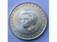 50 гулдена сребро Нидерландия 1998 - сребърна монета #12