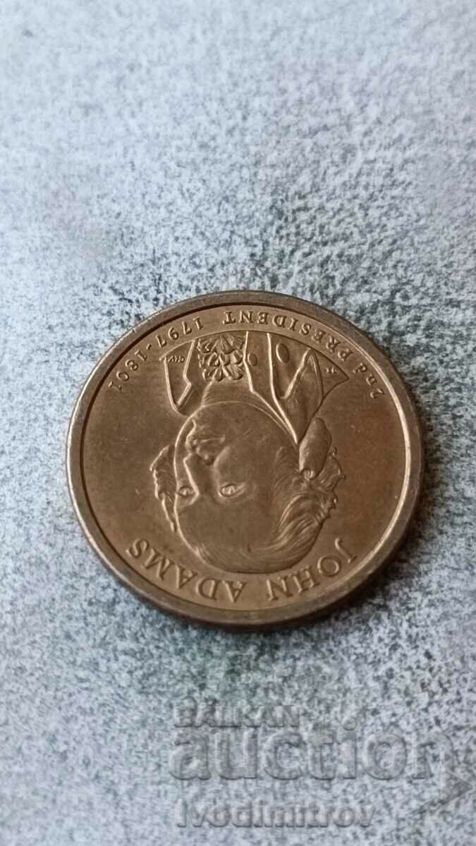 US $1 2007 A John Adams με τιμή 3.45 BGN | € 1.76 US $1 2007 A John Adams με τιμή 3.45 BGN | € 1.76