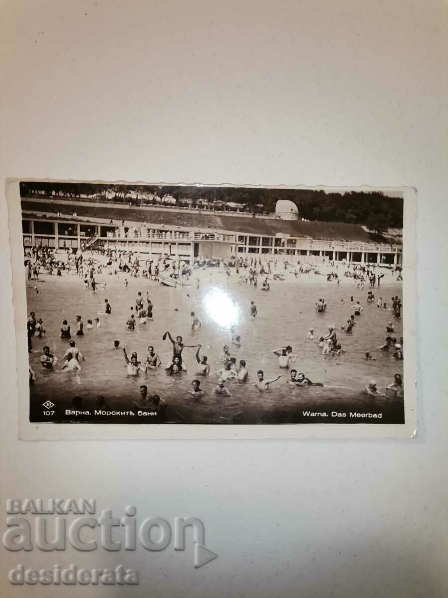 Old postcard from Varna