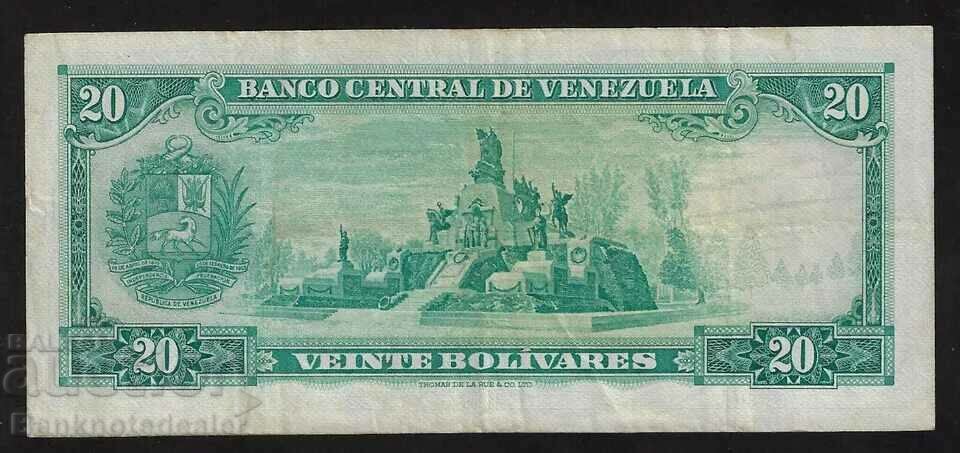 Venezuela 20 Bolivares 1970 Pick 46d Ref 8690 with price 40.00 BGN | € 20.45 Venezuela 20 Bolivares 1970 Pick 46d Ref 8690 with price 40.00 BGN | € 20.45