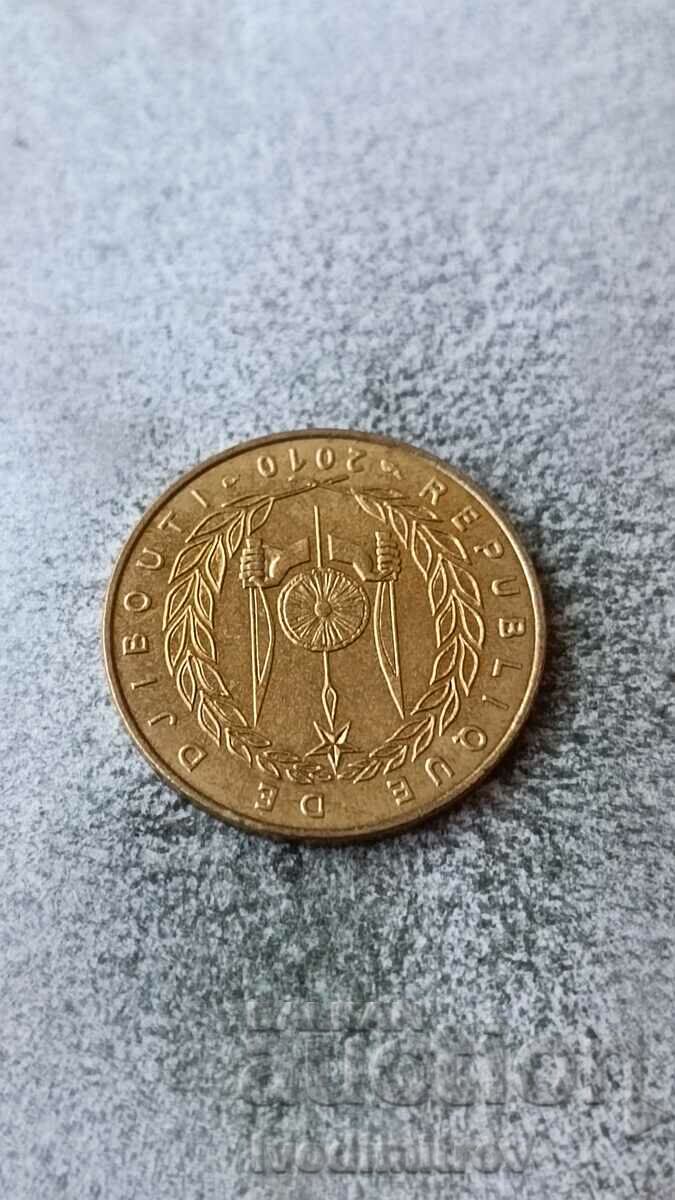 Τζιμπουτί 20 φράγκα 2010 με τιμή 4.35 BGN | € 2.22 Τζιμπουτί 20 φράγκα 2010 με τιμή 4.35 BGN | € 2.22