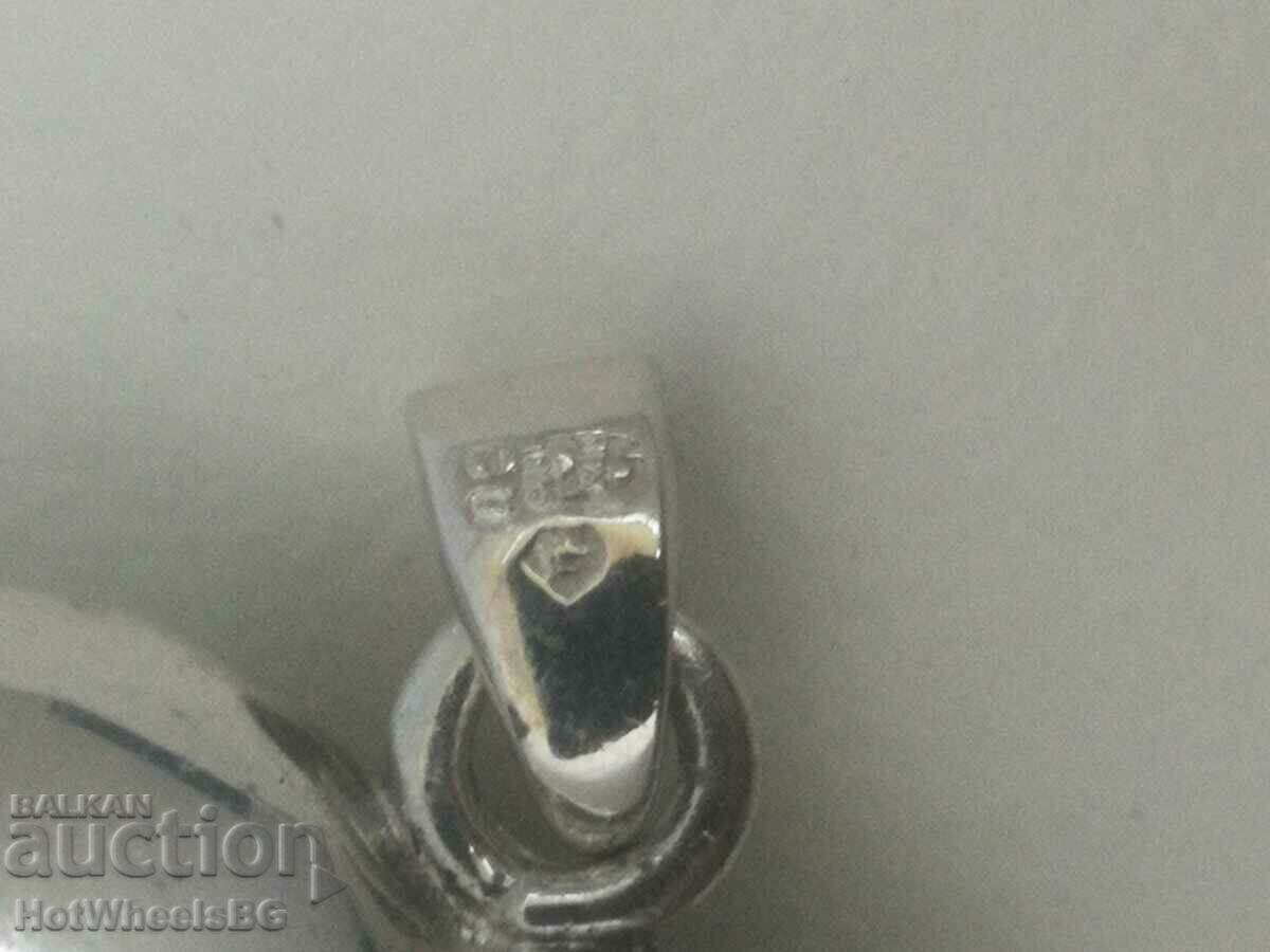 Silver heart pendant - Silver Sterling 925 - 6 Silver heart pendant - Silver Sterling 925 - 6