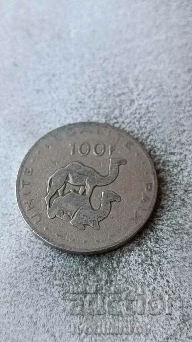 Djibouti 100 de franci 1977