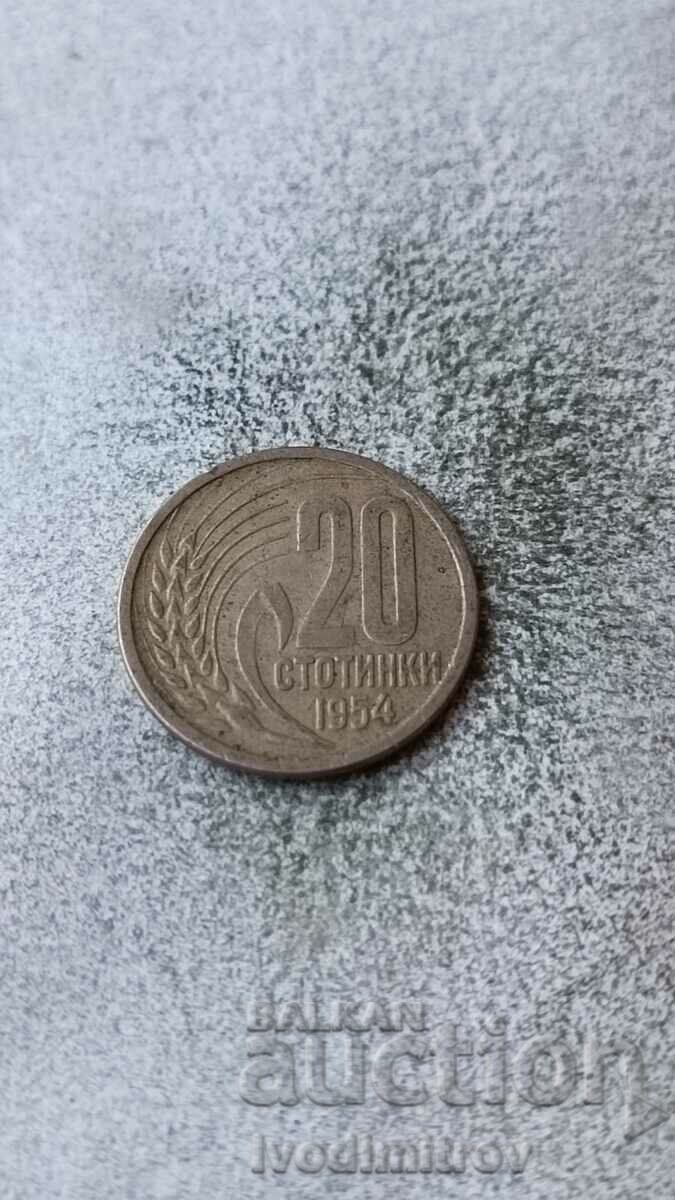 20 σεντς 1954
