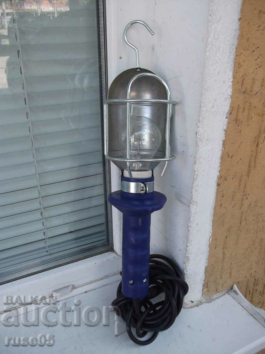 Lampa mobila cu cablu de lucru de 5 m