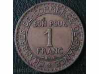 1 franc 1923, Franța