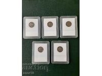USA 5 Cent Buffalo 1934 - 1938