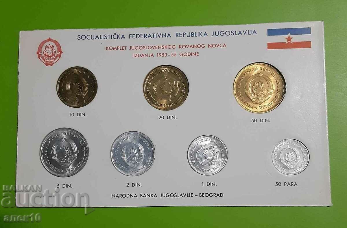 Yugoslavia set 1953-55