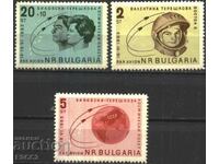 Timbre curate Kosmos 1963 din Bulgaria