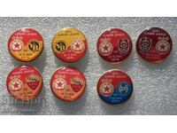 CSKA Sofia badges from Europa League matches