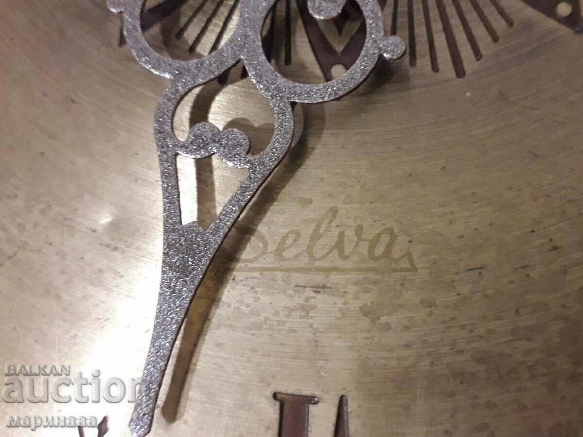 Auction MASSIVE OLD EL. "DELVA" WATCH. GERMANY Auction MASSIVE OLD EL. "DELVA" WATCH. GERMANY