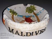 ashtray SOUVENIR. MALDIVES