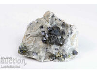 Cleophane with galena and druse quartz from Bulgaria 89g