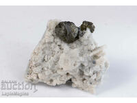 Cleophane with druse quartz from Bulgaria 51g